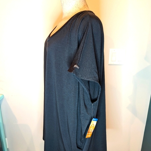 NWT 3x COLUMBIA Women's take it easy black athletic tee, plus size - Picture 6 of 7